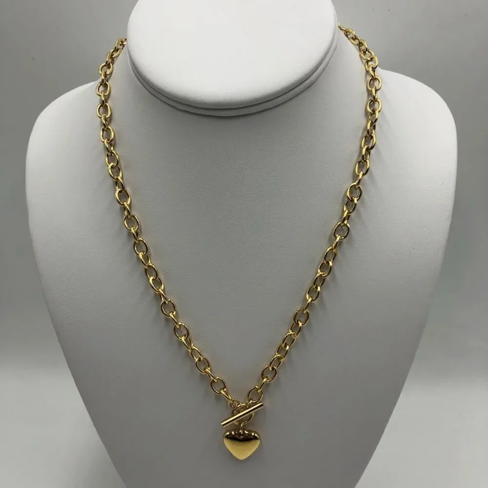 18K Gold Plated Stainless Steel 